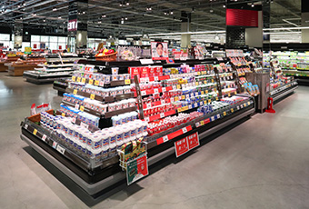 日配売場 写真