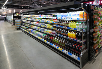 飲料売場 写真