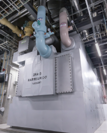 設置写真:蒸気焚ジェネリンク