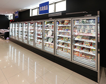 冷凍食品売場 写真