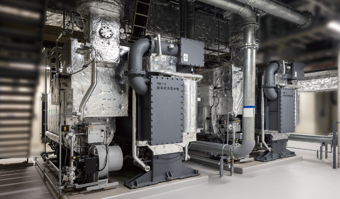 ガス吸収冷温水機 QEW-PR560FG