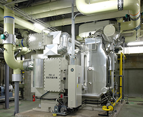 冷温水同時供給型吸収冷温水機