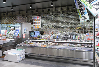 鮮魚売場 写真