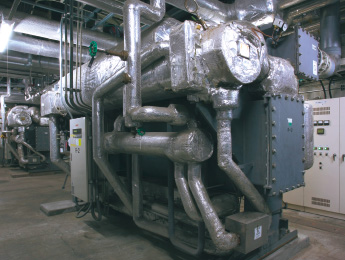 二重効用吸収冷温水機