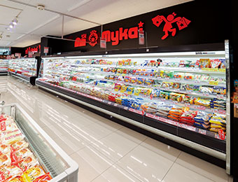 和日配売場 写真
