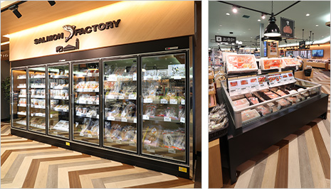 冷凍食品売場 写真