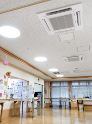 設置写真:食堂