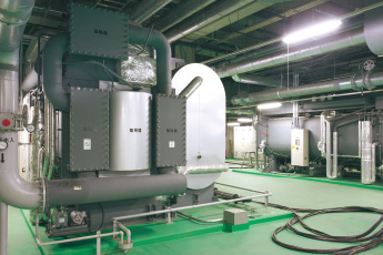 ガス焚二重効用吸収冷温水機　GUW-HS1100FGU