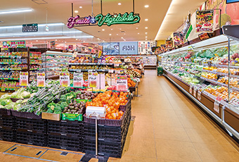 青果売場 写真
