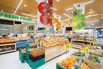青果売場 写真