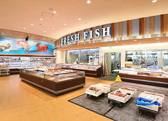 鮮魚売場 写真