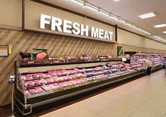 精肉売場 写真