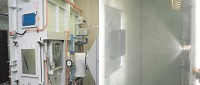 Water-tightness testing chamber