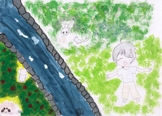 きれいな場所で生きものと