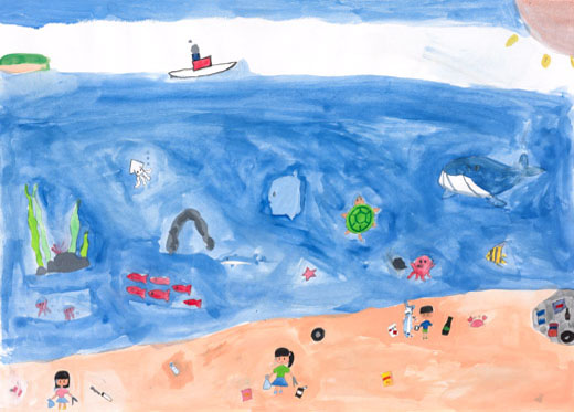 海のおそうじ