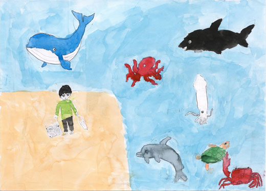 海の生き物