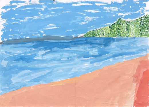沖縄の海と森