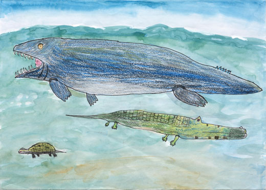 古代の海のようにゴミゼロの海を目指せ!
