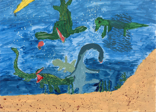 海と恐竜