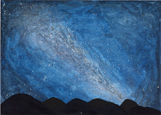 満点の星空