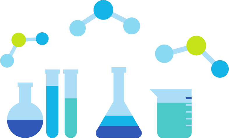 次亜塩素酸の安全性のイラスト