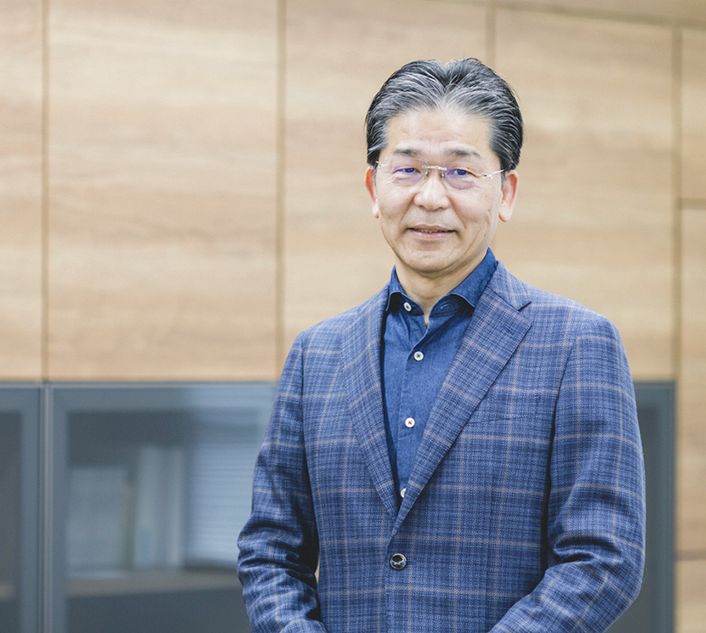 写真:代表取締役社長執行役員の山田昌司