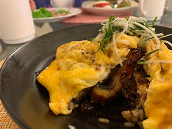 エンジェルスの合宿での食事