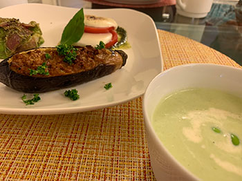 エンジェルスの合宿での食事