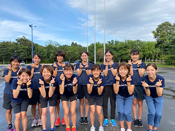 選手全員で集合写真