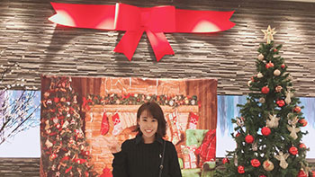 渡邊選手クリスマス写真