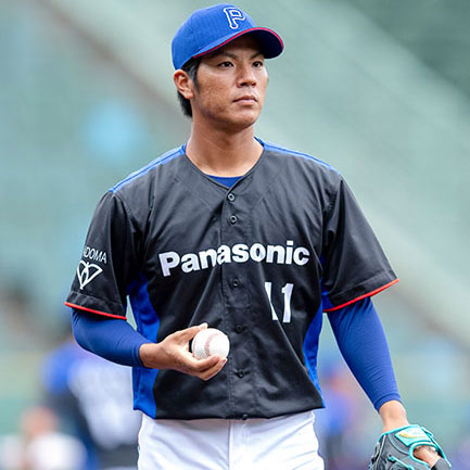 與座選手