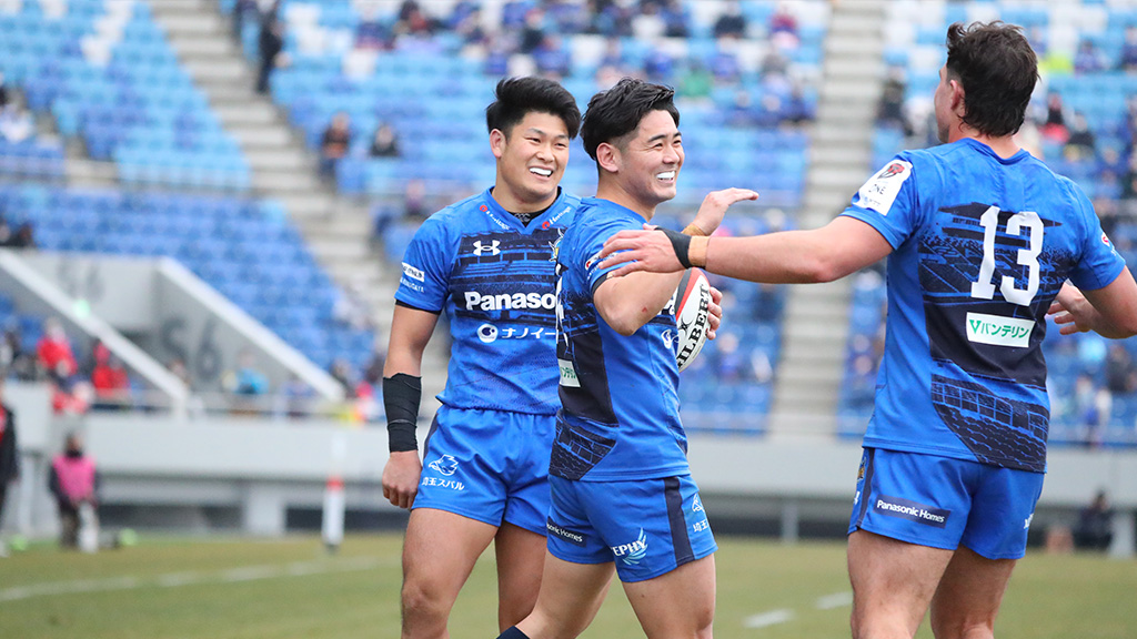 竹山選手トライ