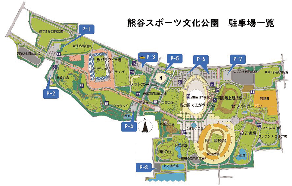 画像:駐車場マップ