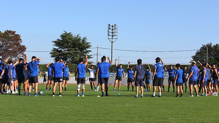 画像:高知合宿を終え、キャンプの疲れも見せずにトレーニング