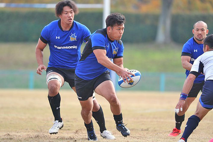 画像:下釜選手トライシーン