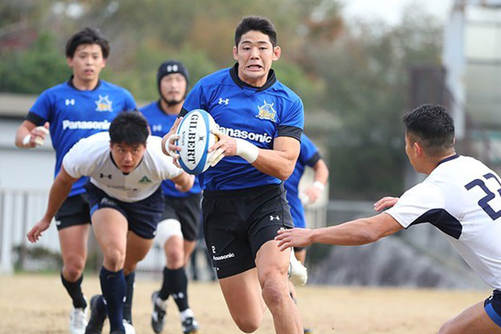 画像:藤田選手トライシーン