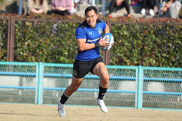 画像:権選手のトライシーン