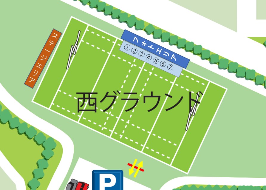 画像:イベントエリア マップ