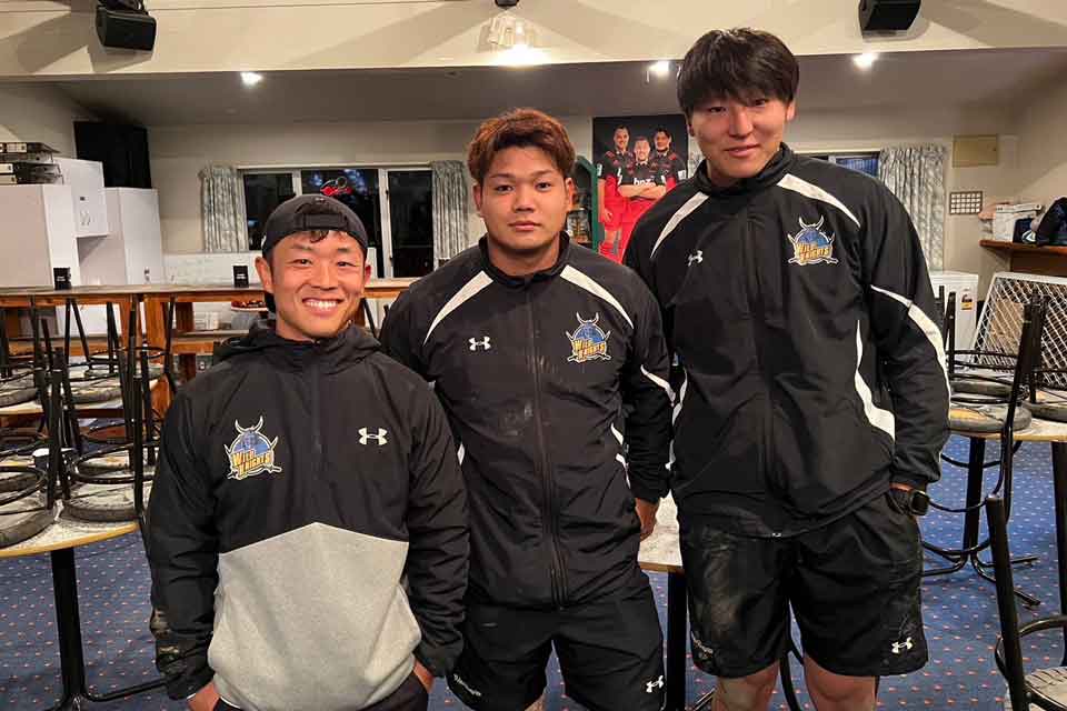 高城選手、山沢選手、川崎選手