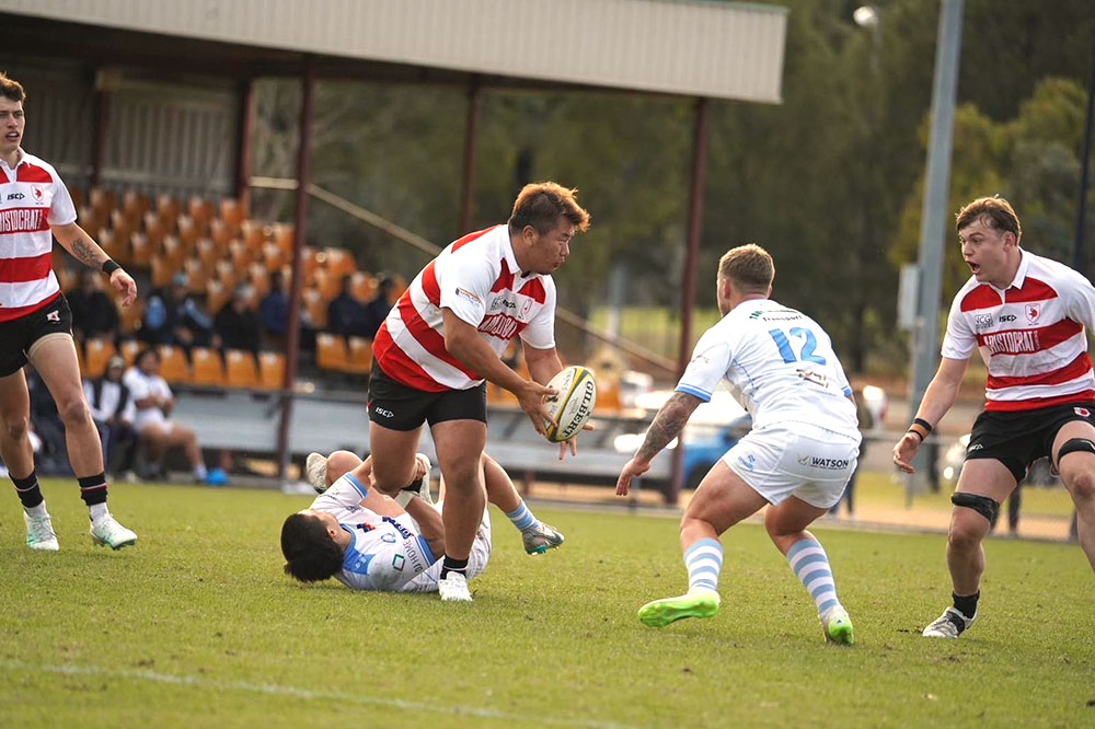画像：写真5：6月15日に行われた、QUEANBEYAN戦。