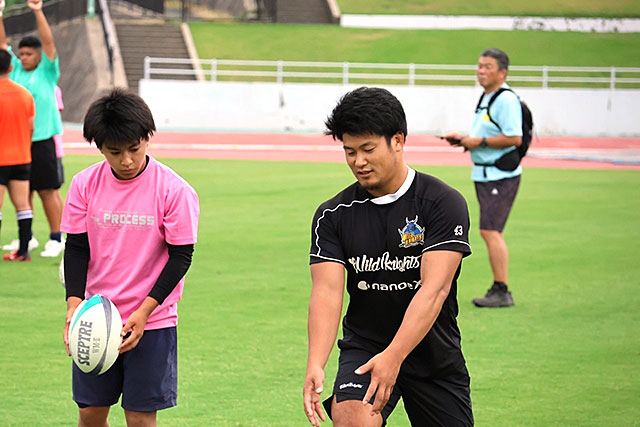 細かいところまで熱が入る野口選手
