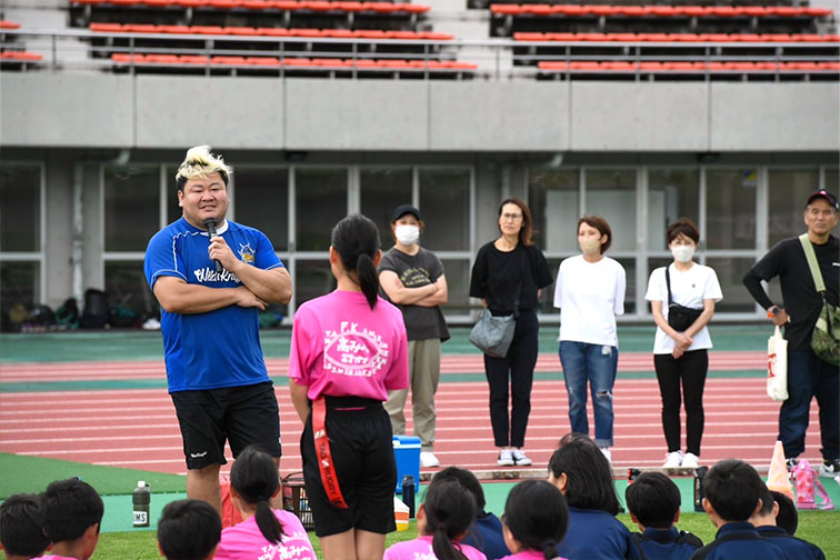 平野選手への質問コーナーも実施