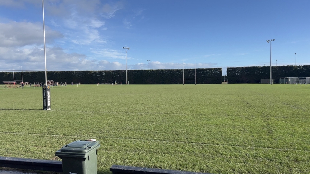 画像:Woodend Rugby Football Clubとしての初キャップの地